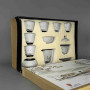 Преміальний набір для чайної церемонії гунфу ча Тихий берег - гайвань, чахай, сито та піали